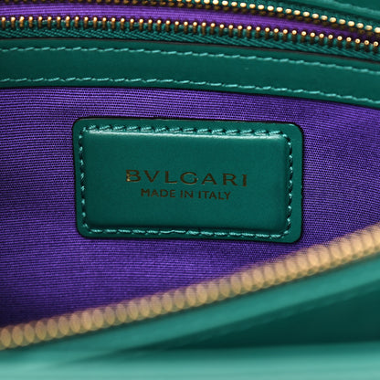 Bulgari Calfskin Serpenti Forever Shoulder Bag Emerald Green 5 of 8