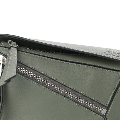 Loewe Calfskin Mini Puzzle Bumbag Dark Sage 8 of 10