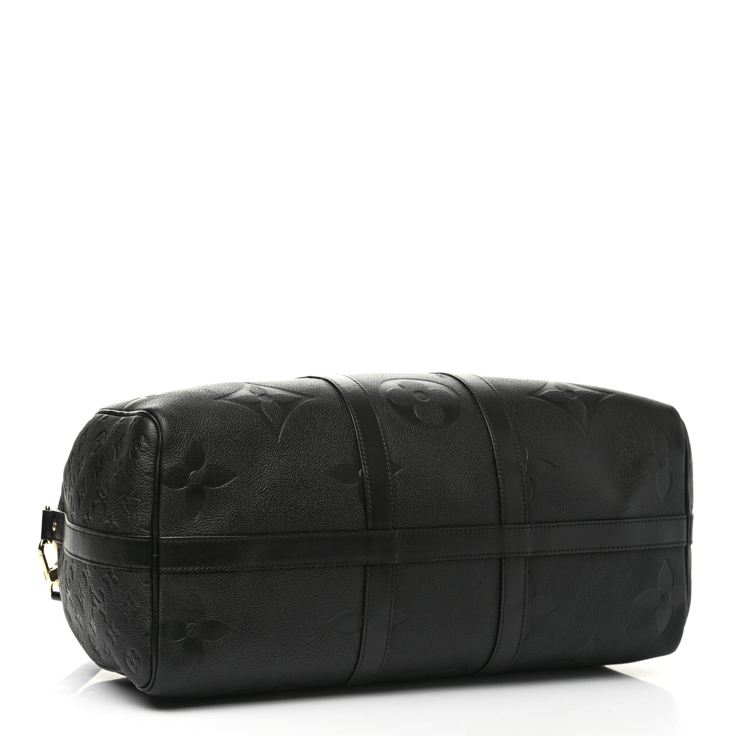 Louis Vuitton Empreinte Monogram Giant Keepall Bandouliere 45 Black 4 of 10