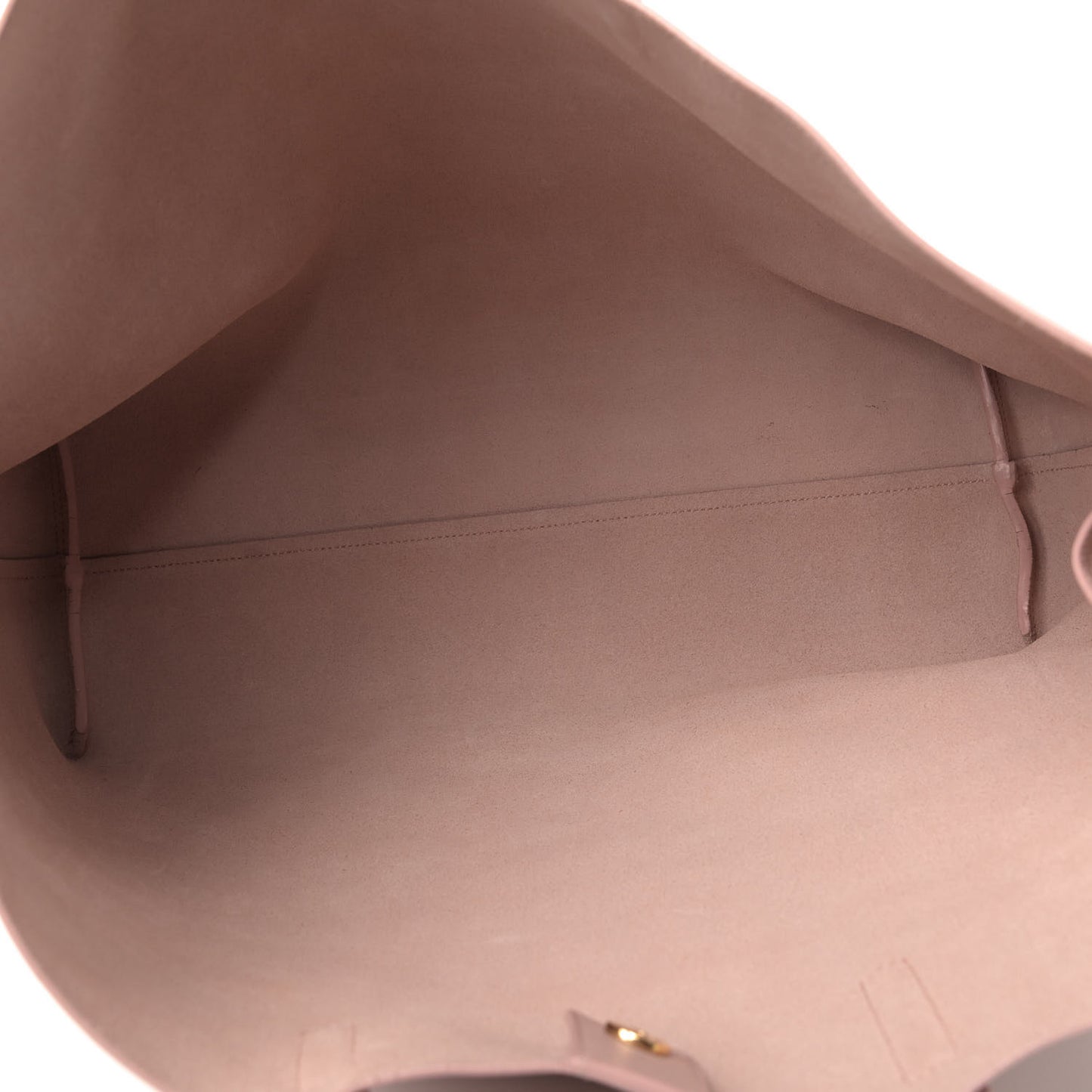 Calfskin Large Shopping Tote Pale Blush