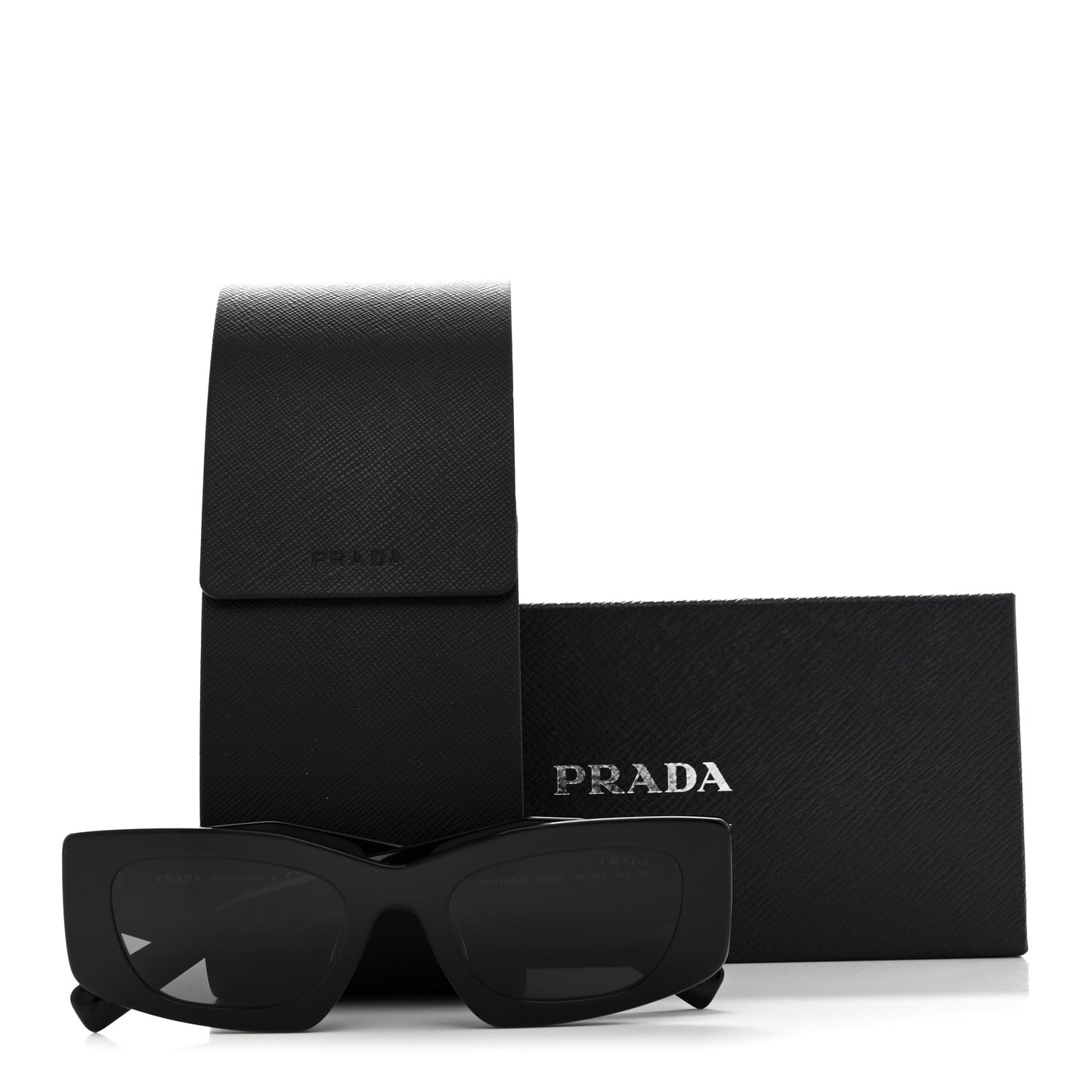 Acetate Symbole Sunglasses SPR D03 Black