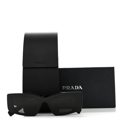 Prada Acetate Symbole Sunglasses SPR D03 Black 9 of 9