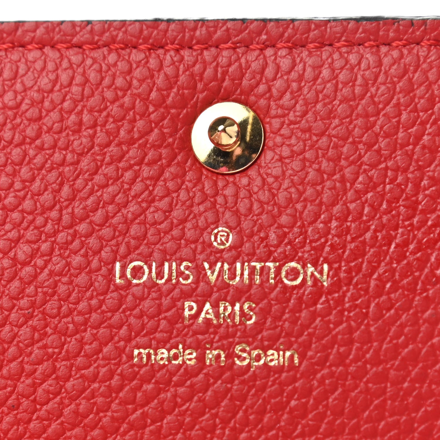 Louis Vuitton Empreinte Business Card Holder Cherry 6 of 7