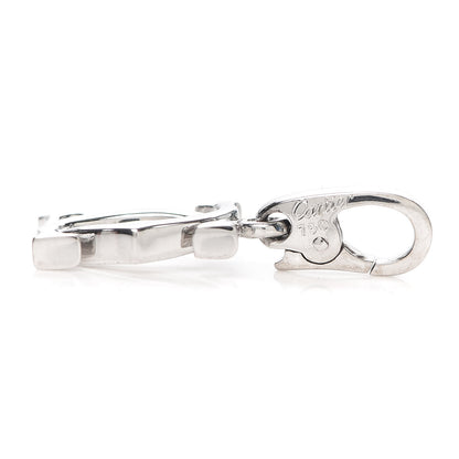 Cartier 18K White Gold Logo Charm 3 of 3