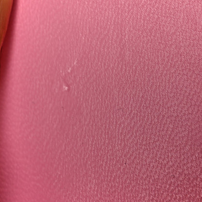 Balenciaga Shiny Calfskin Crocodile Embossed Hourglass Chain Bag Sweet Pink 10 of 12
