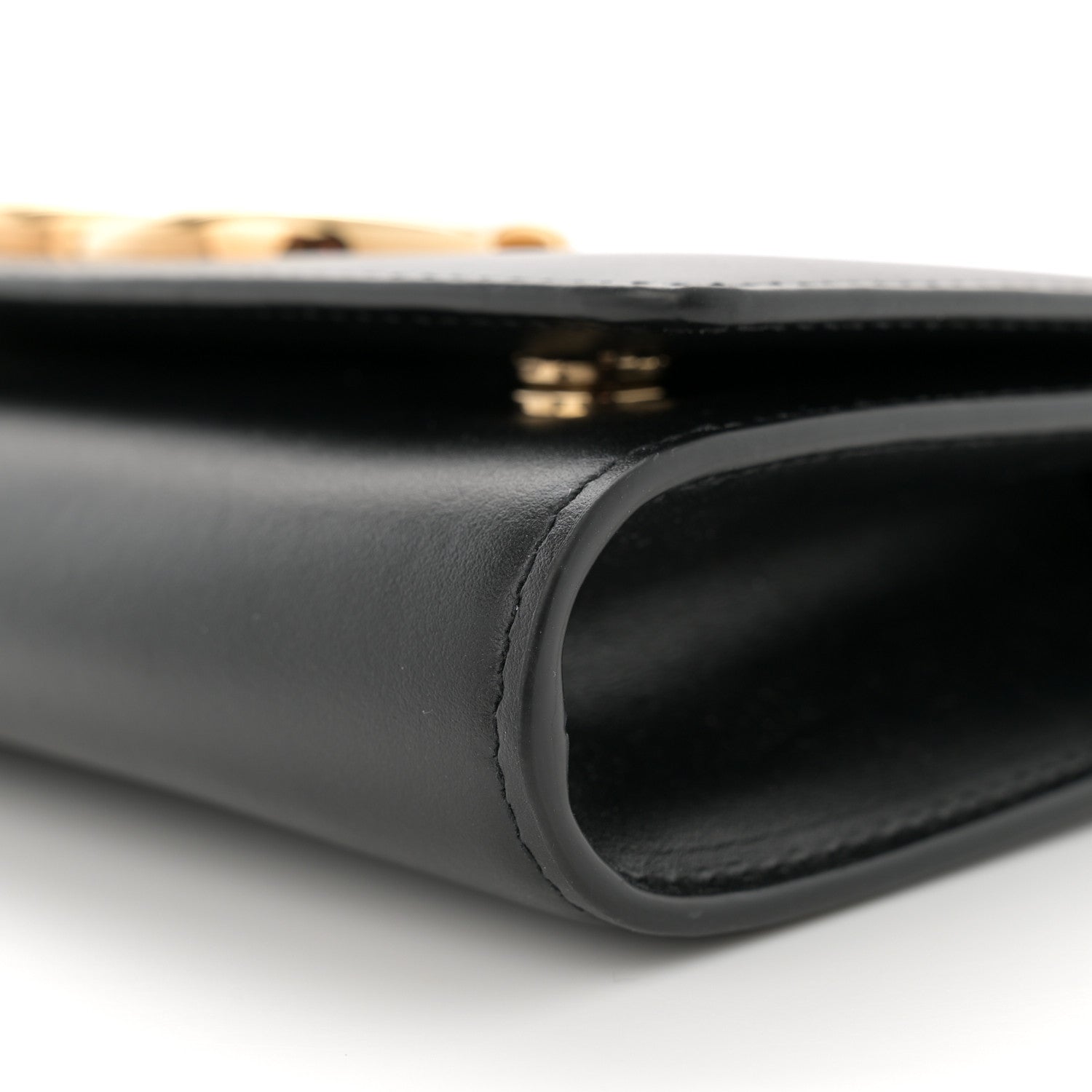 Dolce & Gabbana Calfskin DG Millennials 3.5 Clutch Black 9 of 9
