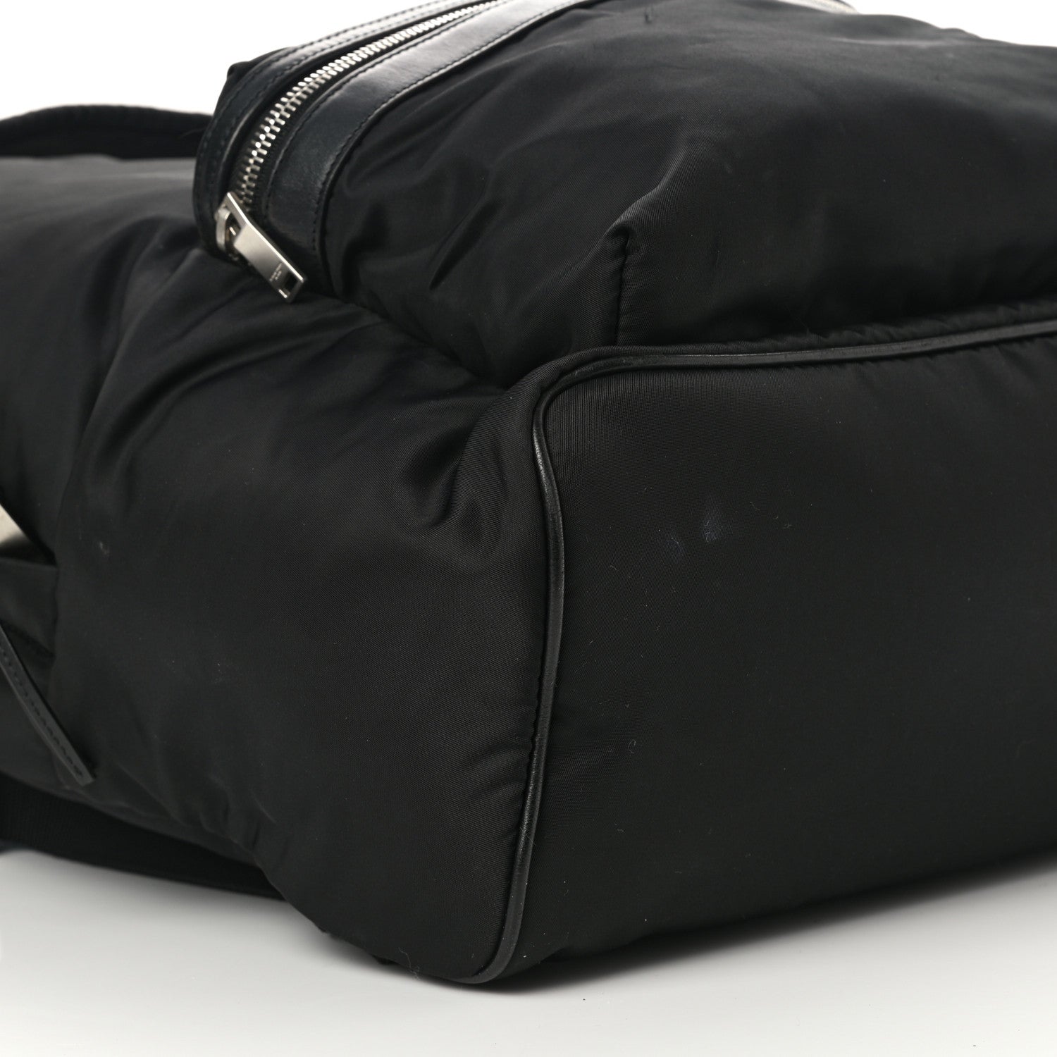 Saint Laurent Nylon Classic Hunting Backpack Black 9 of 15