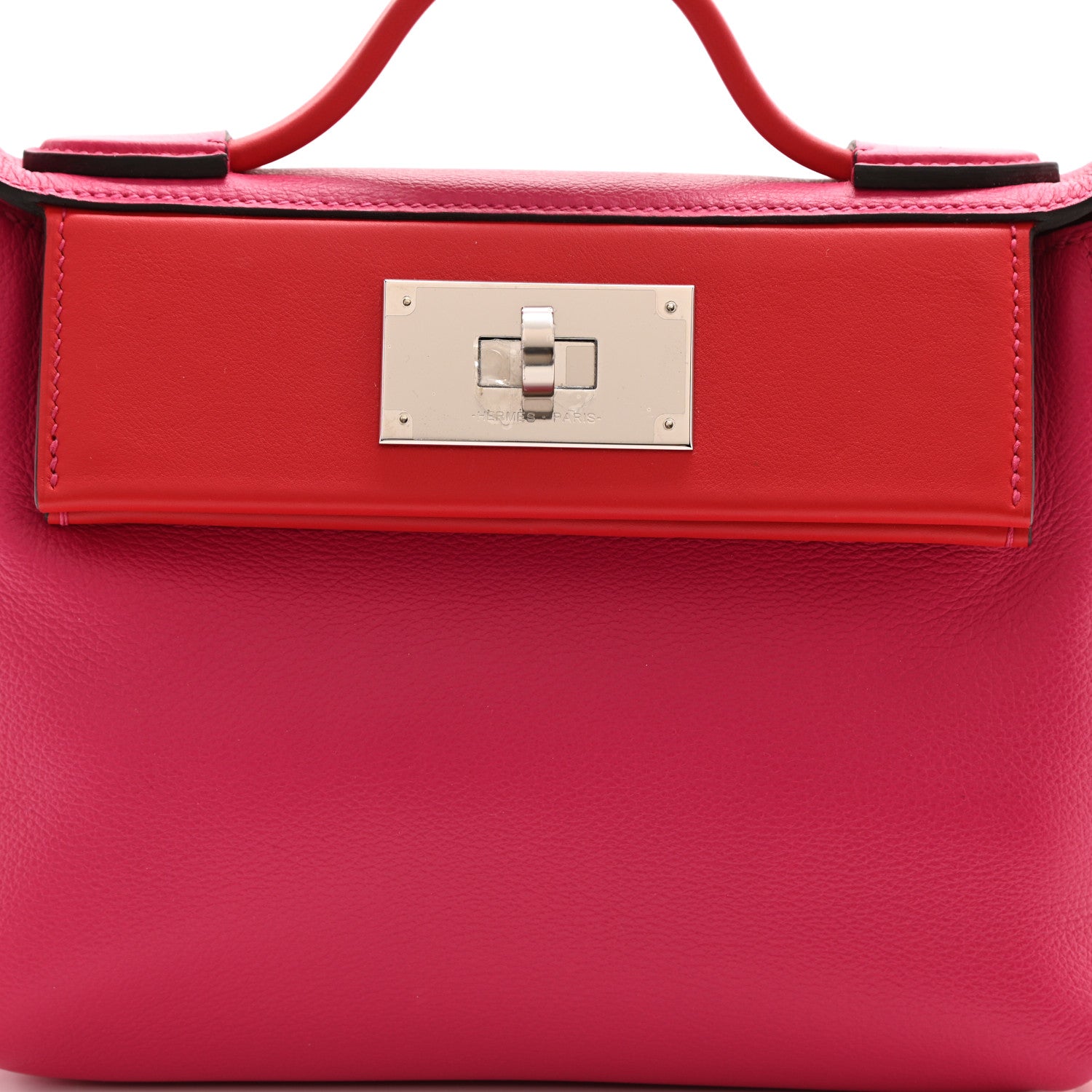 Hermes Evercolor Swift 24/24 21 Rose Mexico Rouge De Coeur 8 of 9