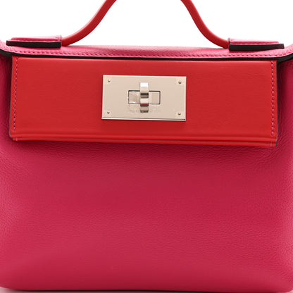 Hermes Evercolor Swift 24/24 21 Rose Mexico Rouge De Coeur 8 of 9
