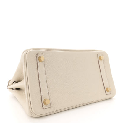 Hermes Togo Birkin 25 Craie 4 of 11
