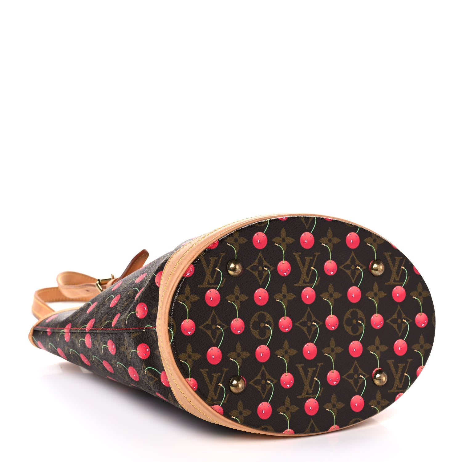 Louis Vuitton Monogram Cerises Bucket Bag 4 of 13