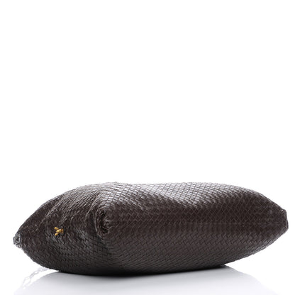 Bottega Veneta Nappa Intrecciato Maxi Convertible Tote Ebano 5 of 12