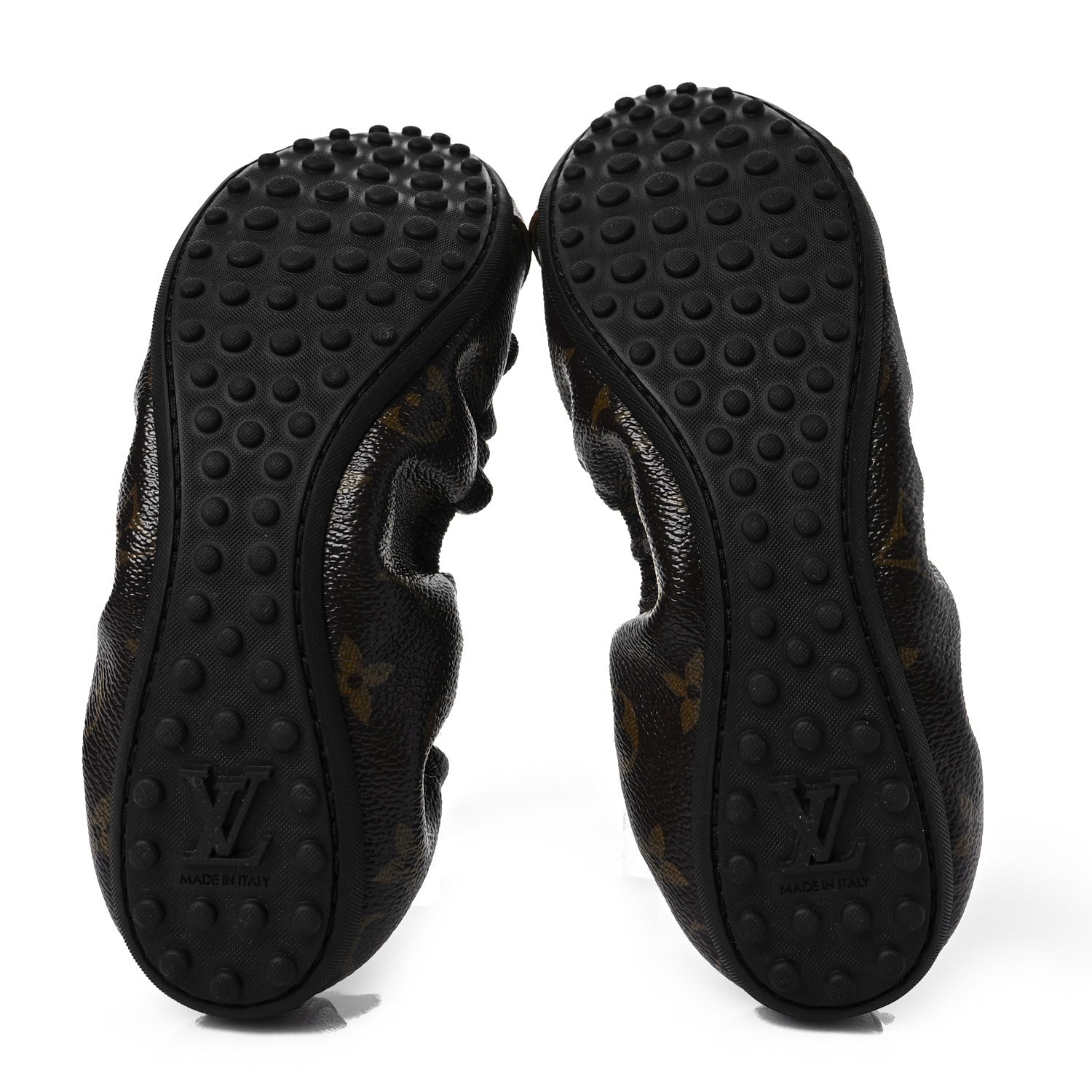 Louis Vuitton Monogram Flirty Ballerina Flats 37.5 Black 5 of 8
