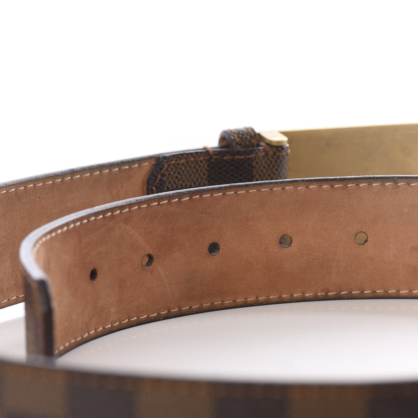 Damier Ebene Inventeur Belt 90 36