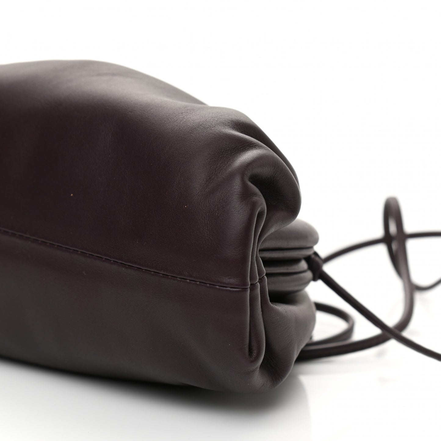 Butter Calfskin The Mini Pouch Grape