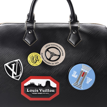 Louis Vuitton Epi World Tour Speedy 30 Black 10 of 10