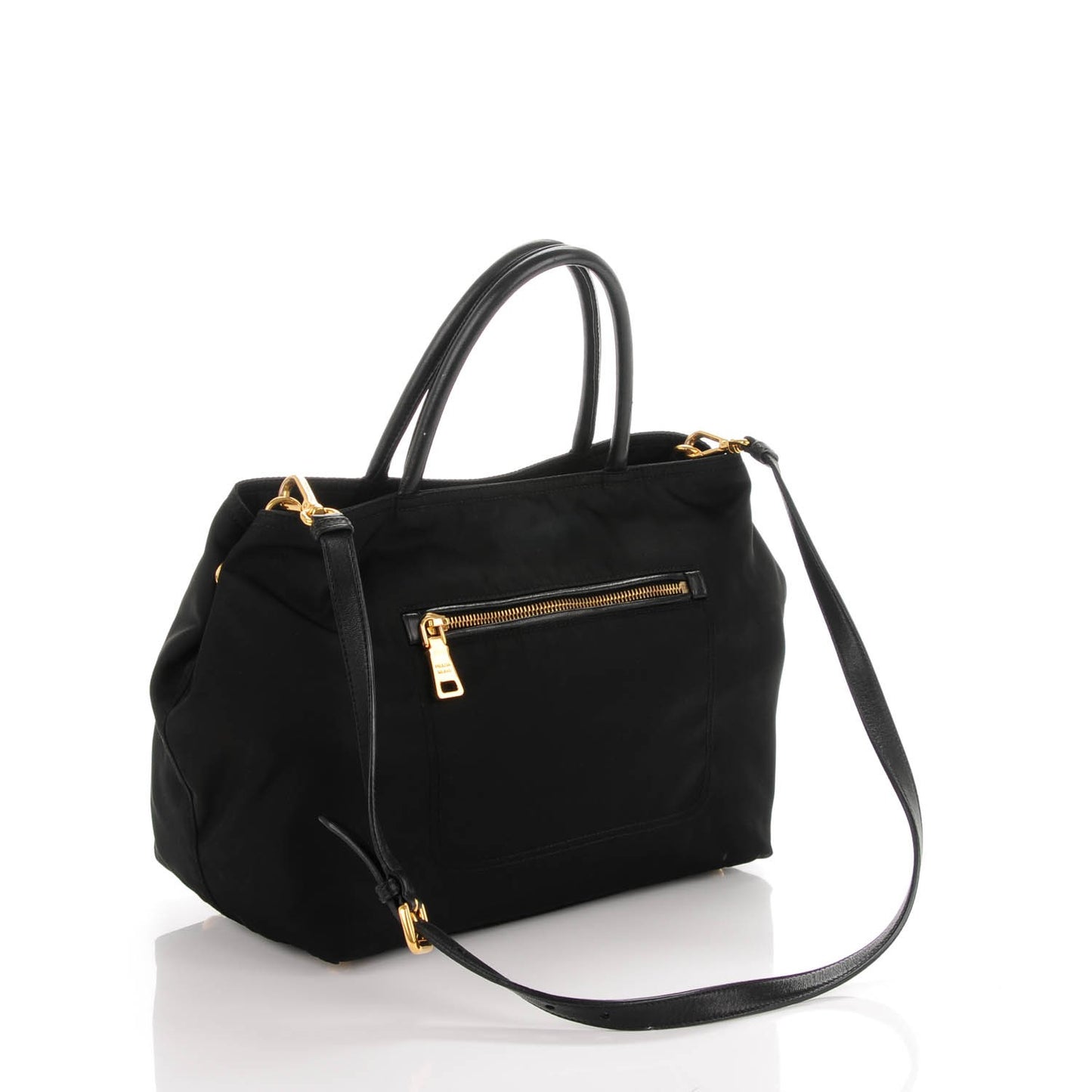 Tessuto Nylon Tote Nero Black
