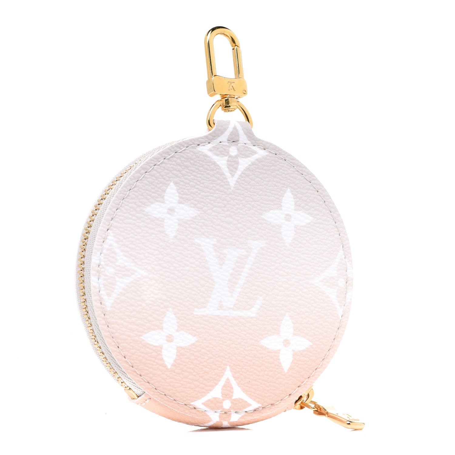 Louis Vuitton Monogram Giant By The Pool Multi Pochette Accessories Round Coin Purse Brume 3 of 6