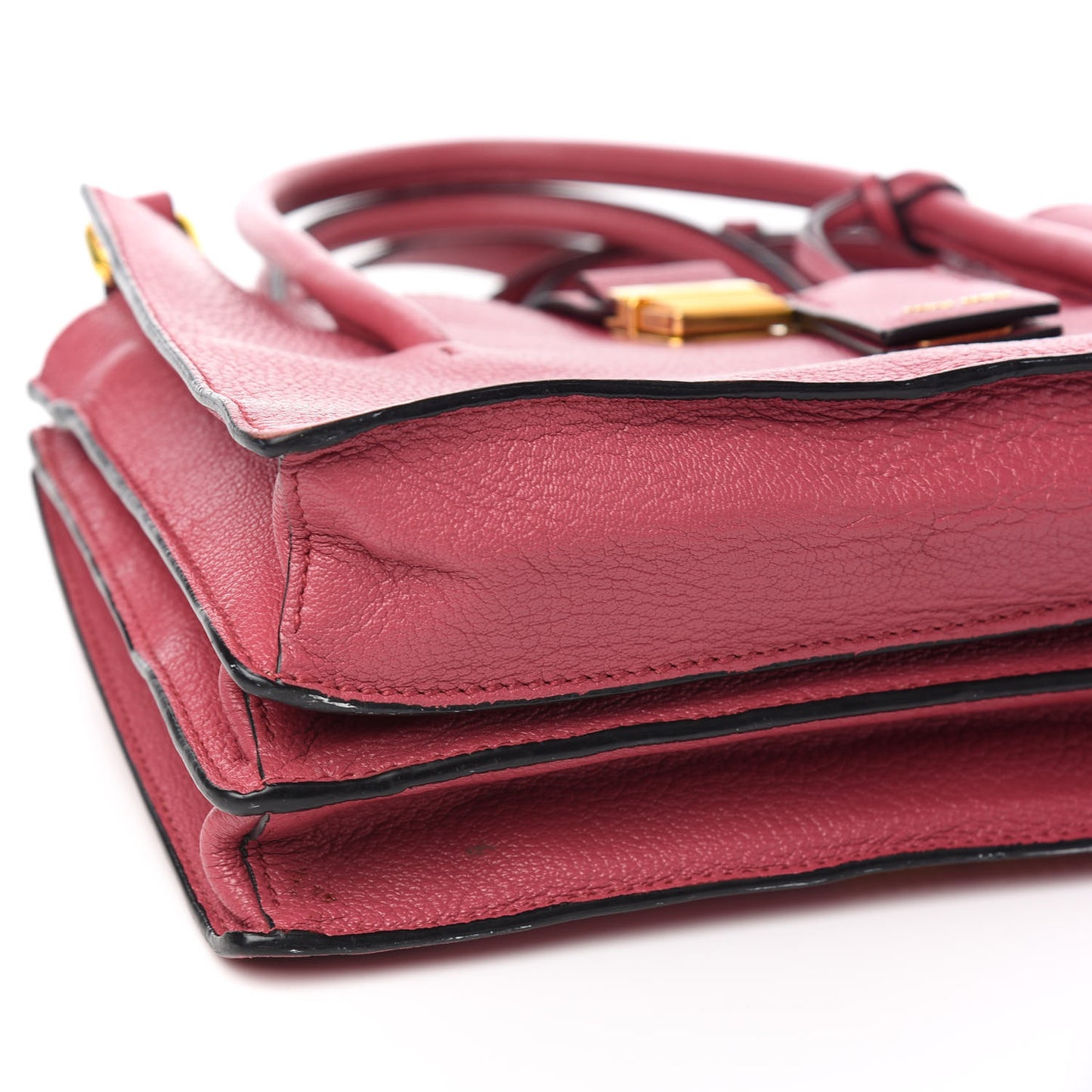 Goatskin Madras Tote Peonia