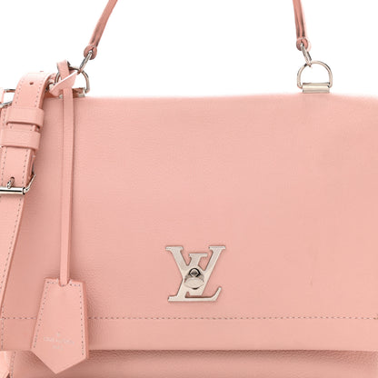 Louis Vuitton Soft Calfskin Lockme II Top Handle Rose Ballerine 7 of 15