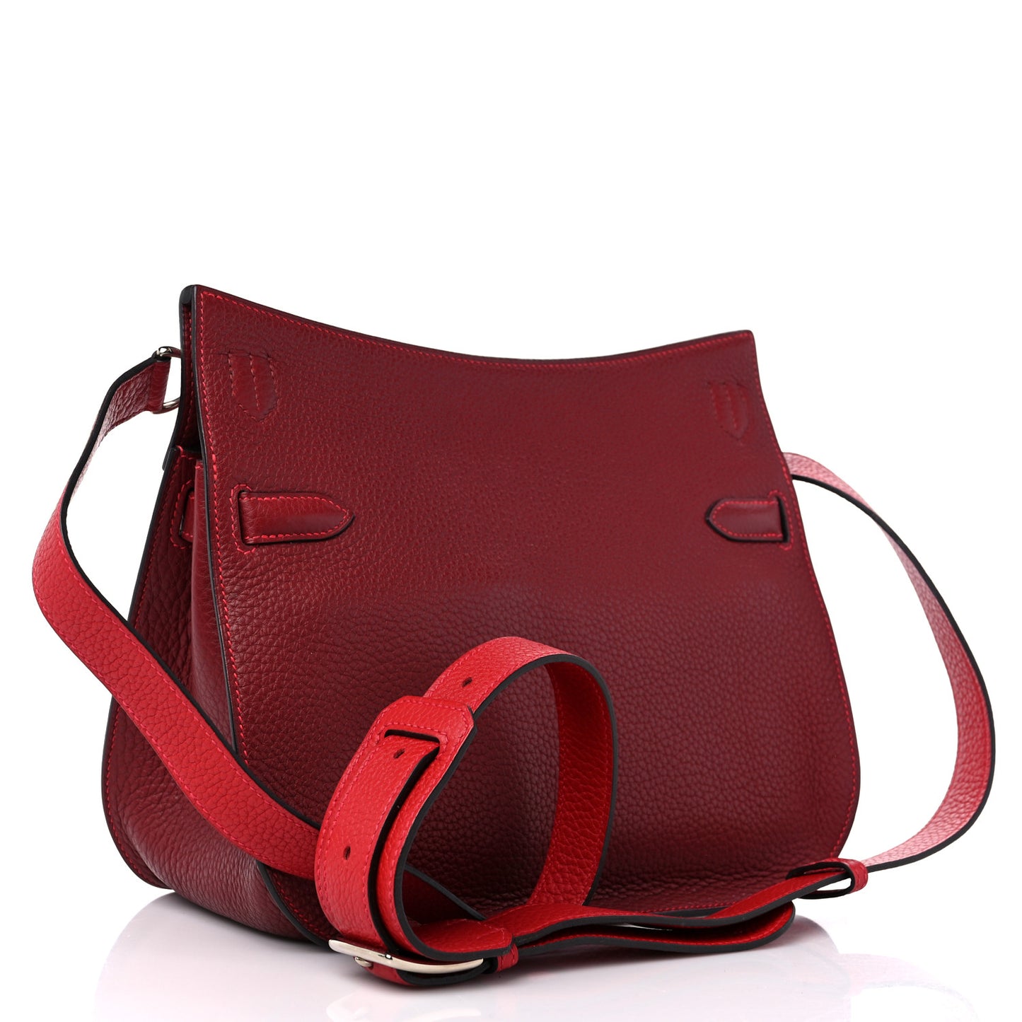 Taurillon Clemence Bi-Color Jypsiere 28 Rouge H Rouge Casaque