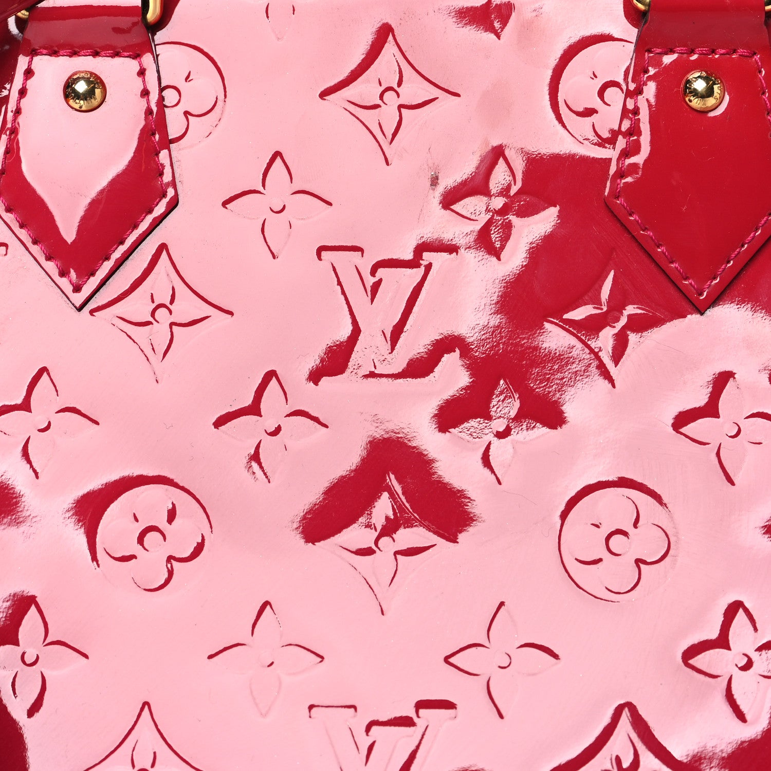 Louis Vuitton Vernis Alma PM Pomme D'Amour 9 of 9