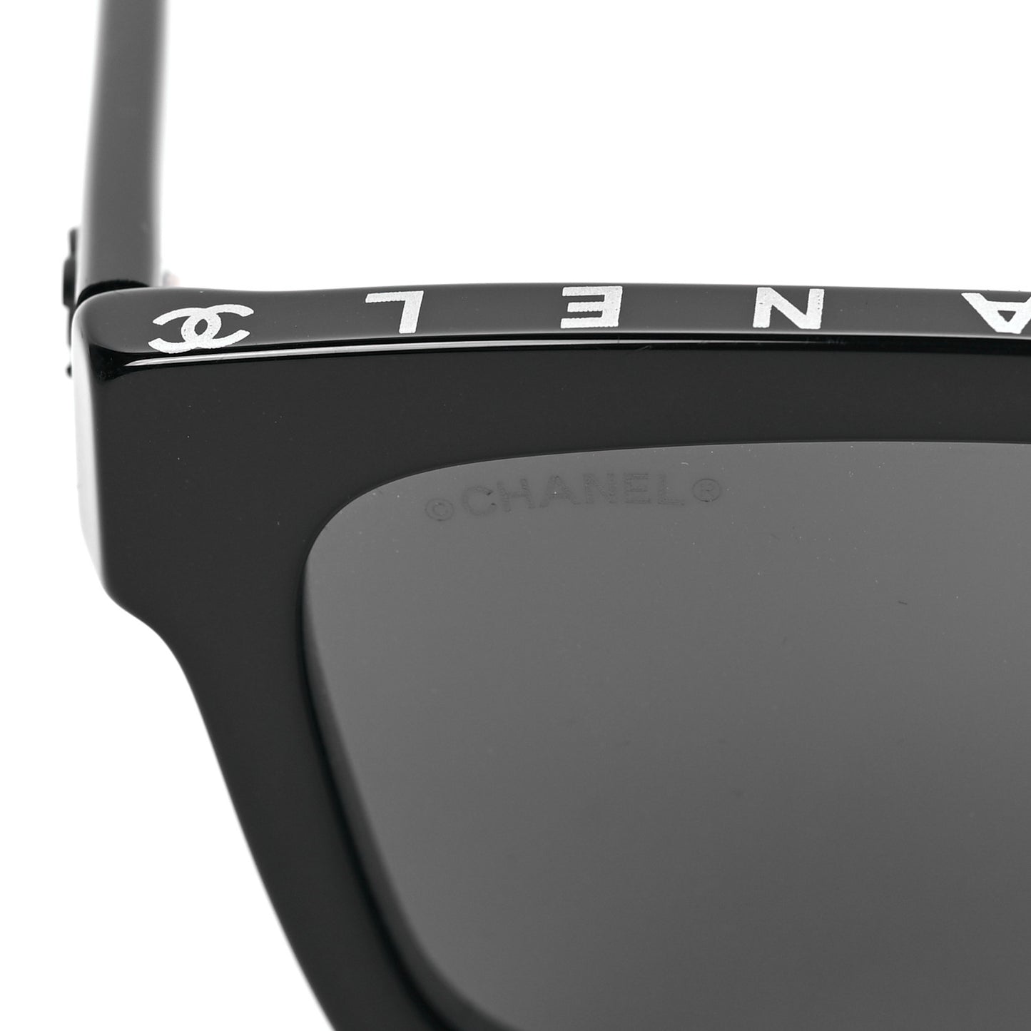 Acetate Square Sunglasses 5417-A Black