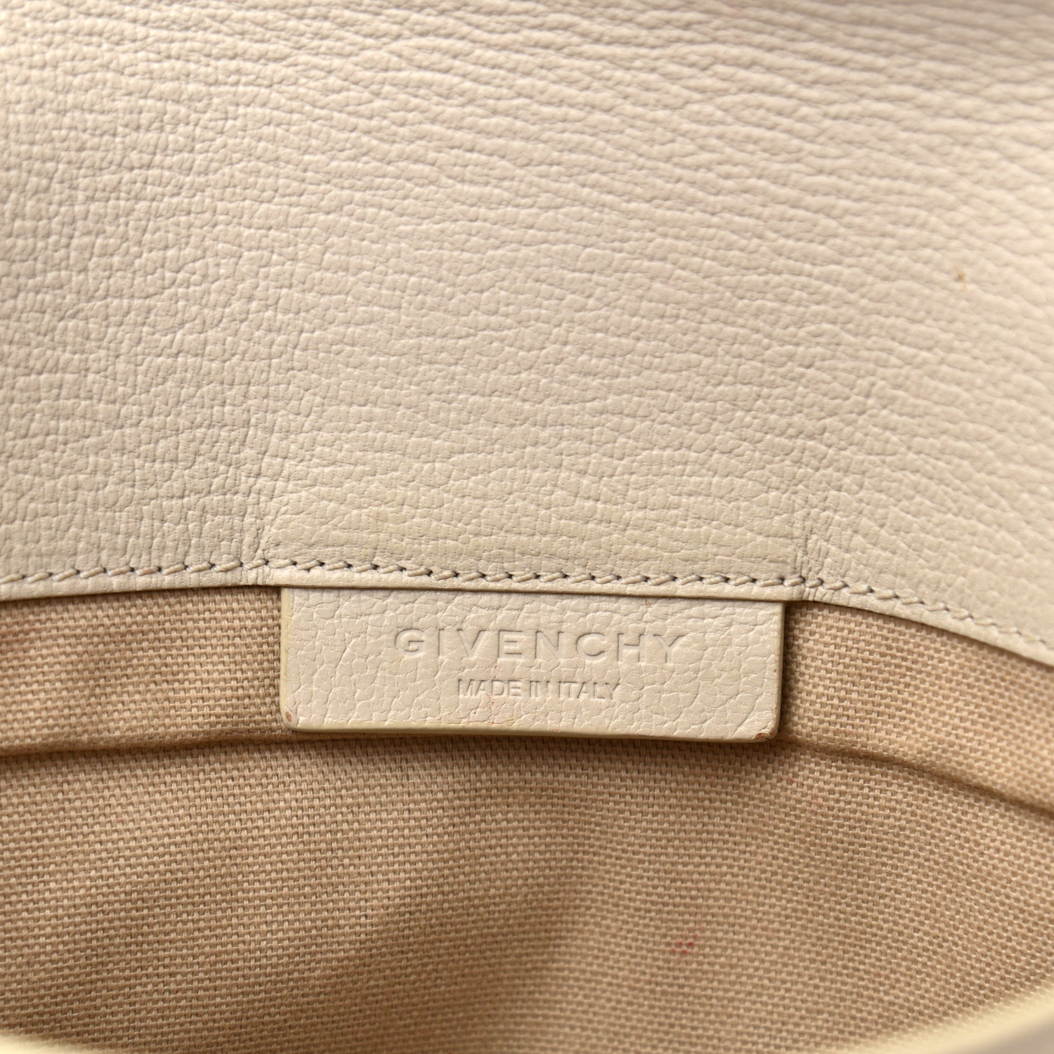 Givenchy Sugar Goatskin Medium Antigona Envelope Clutch Ivory 6 of 9