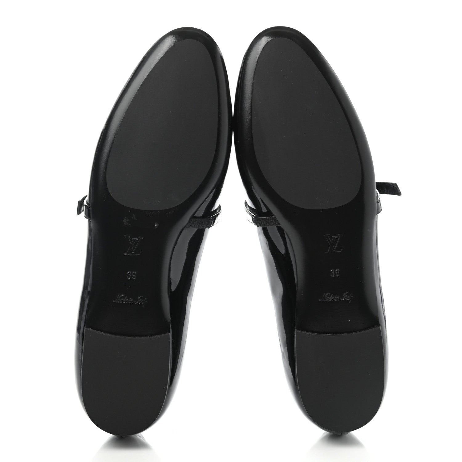 Louis Vuitton Patent Uniformes Ballet Flats 39 Black 4 of 6