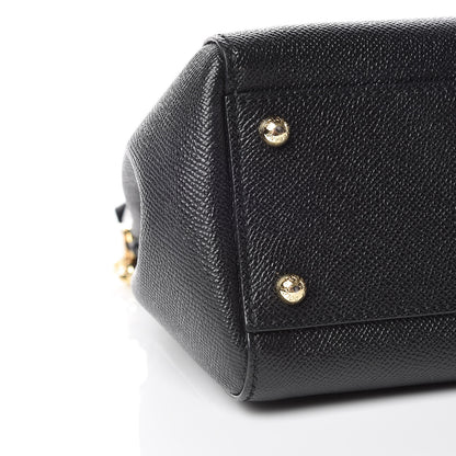 Dolce & Gabbana Dauphine Medium Miss Sicily Satchel Black 11 of 12