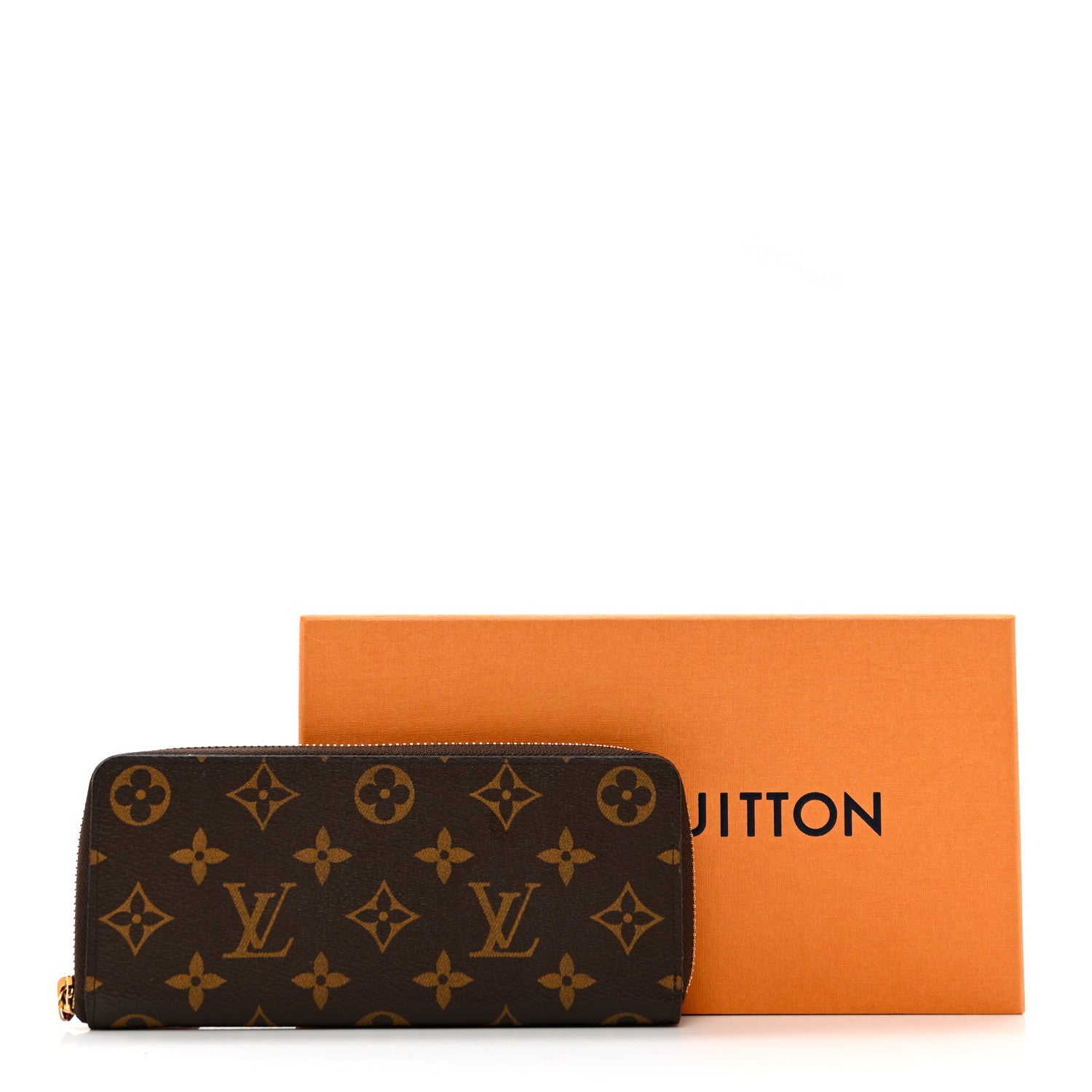 Louis Vuitton Monogram Clemence Wallet Fuchsia 7 of 7