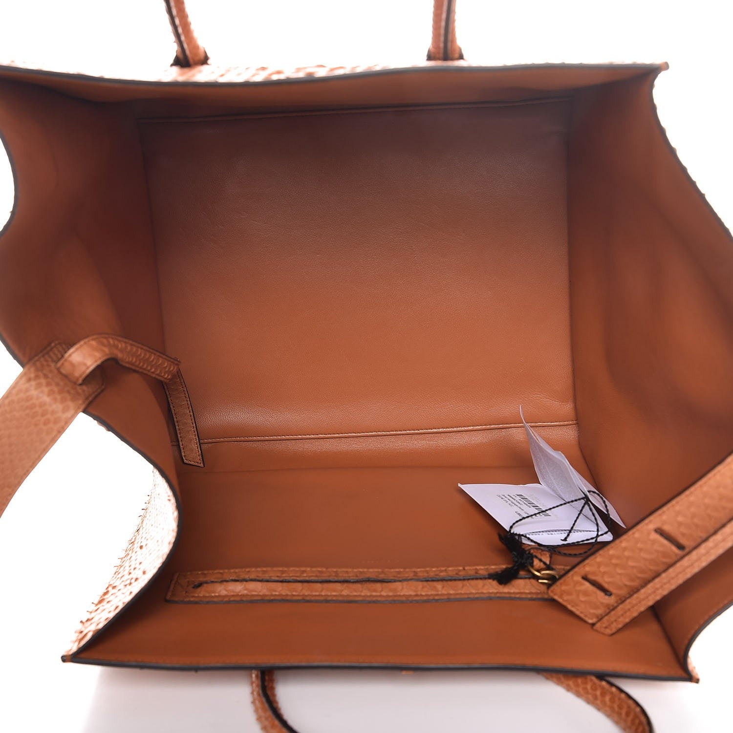 Celine Python Medium Phantom Luggage Light Copper 5 of 7