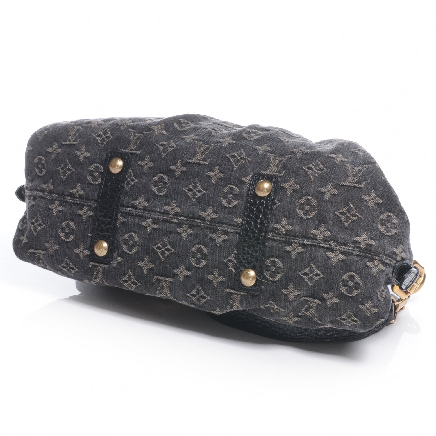 Louis Vuitton Denim Neo Cabby MM Black 4 of 7