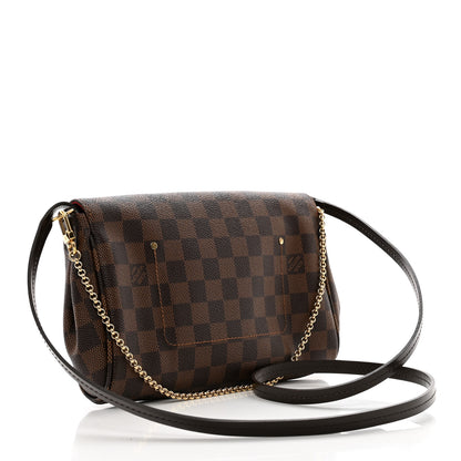 Louis Vuitton Damier Ebene Favorite MM 3 of 10