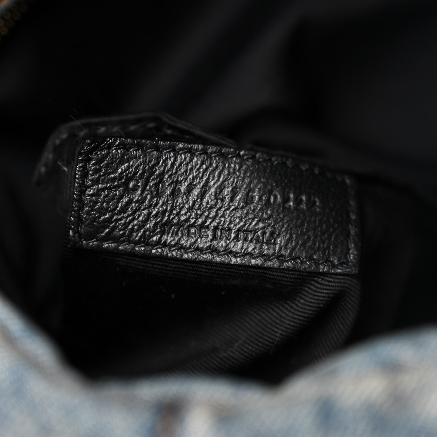 Saint Laurent Denim Quilted Medium Loulou Puffer Monogram Chain Satchel Blue Cinnamon 7 of 10