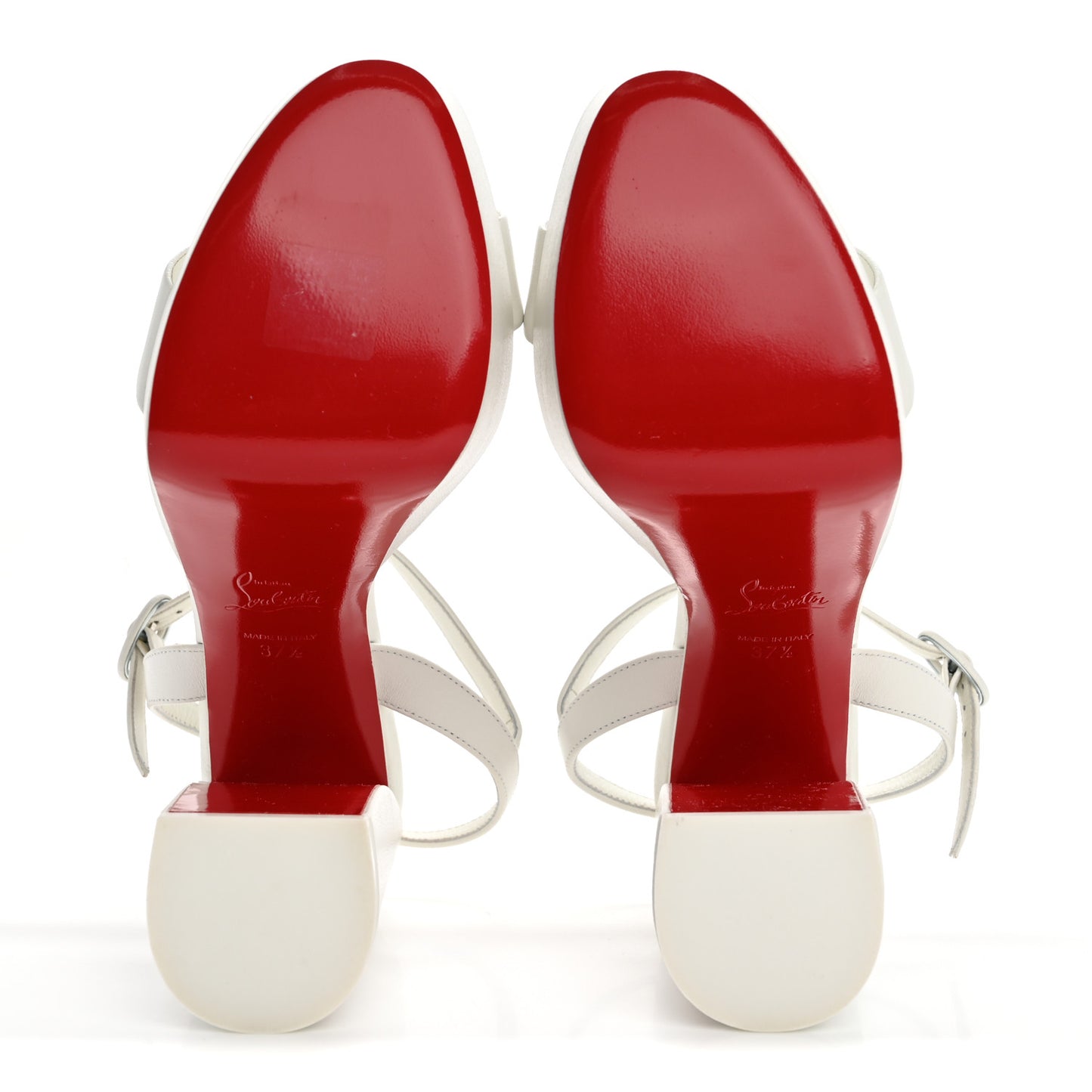 Nappa Movida 130 Platform Sandals 37.5 Bianco