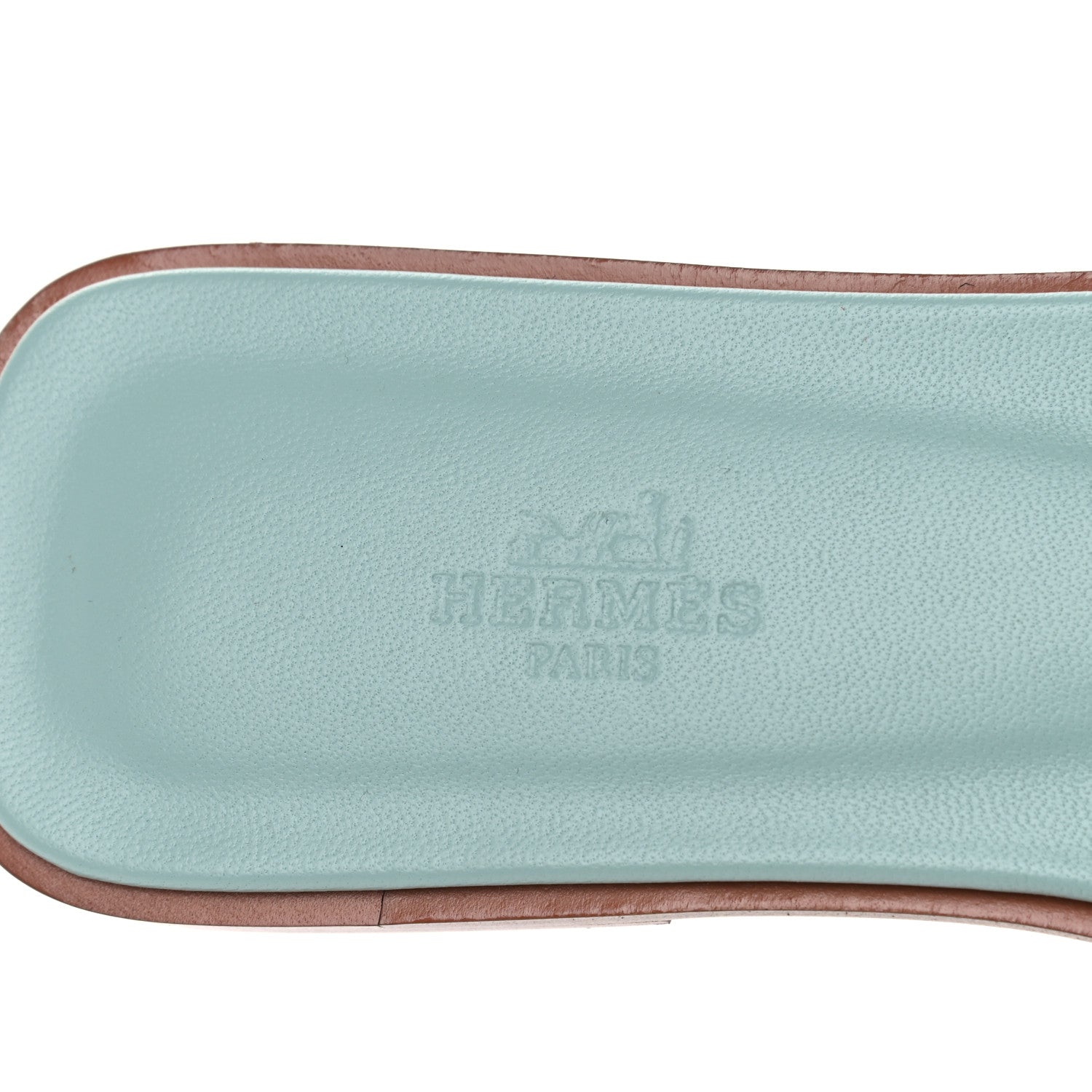 Hermes Suede Goatskin Oran Sandals 39 Rose Sorbet 7 of 10
