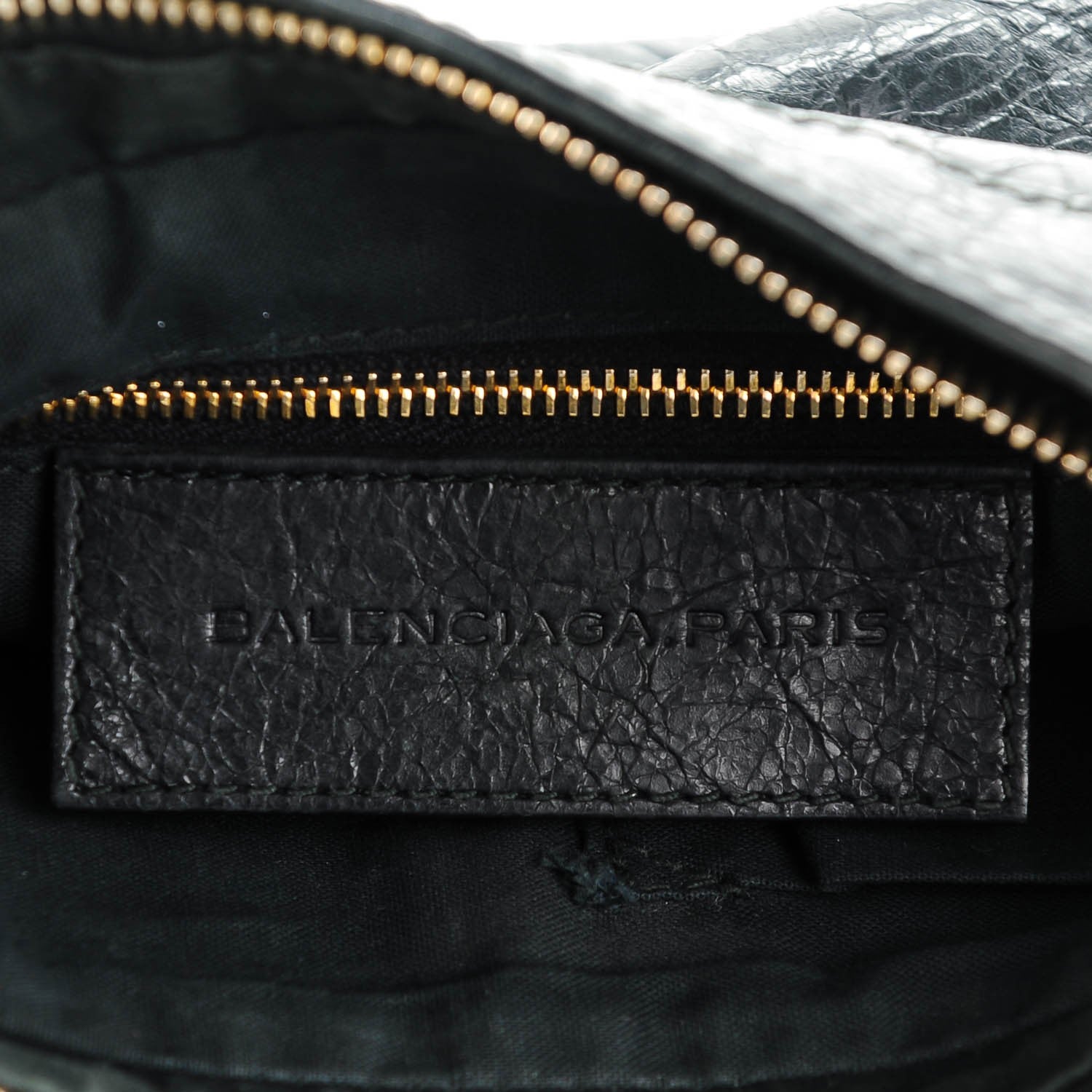 Balenciaga Agneau Giant 12 Gold Hardware Hip Black 6 of 7