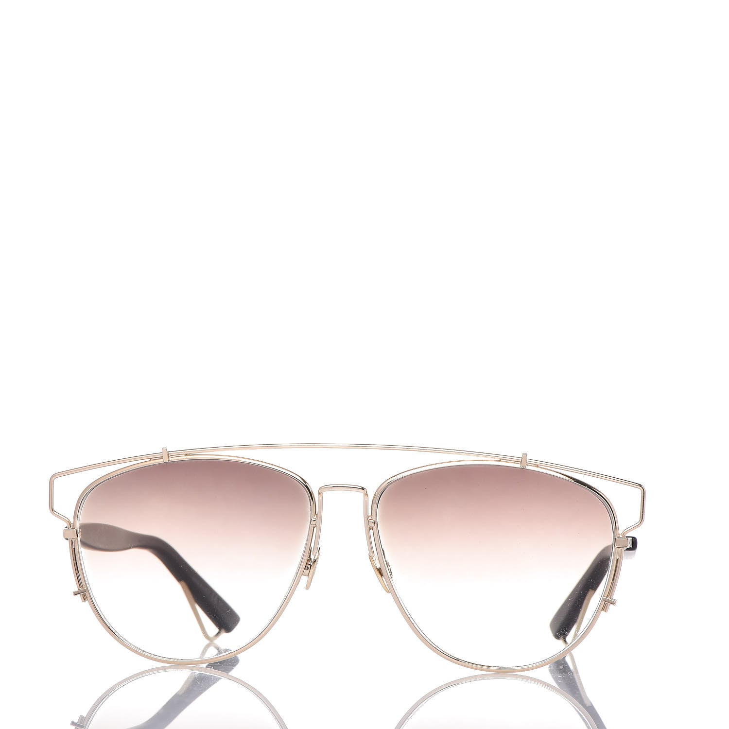 Christian Dior Technologic Sunglasses Gold 2 of 6