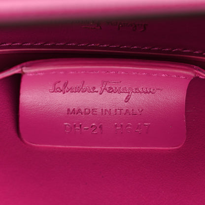 Salvatore Ferragamo Smooth Calfskin Mini Boxyz Pink 7 of 11