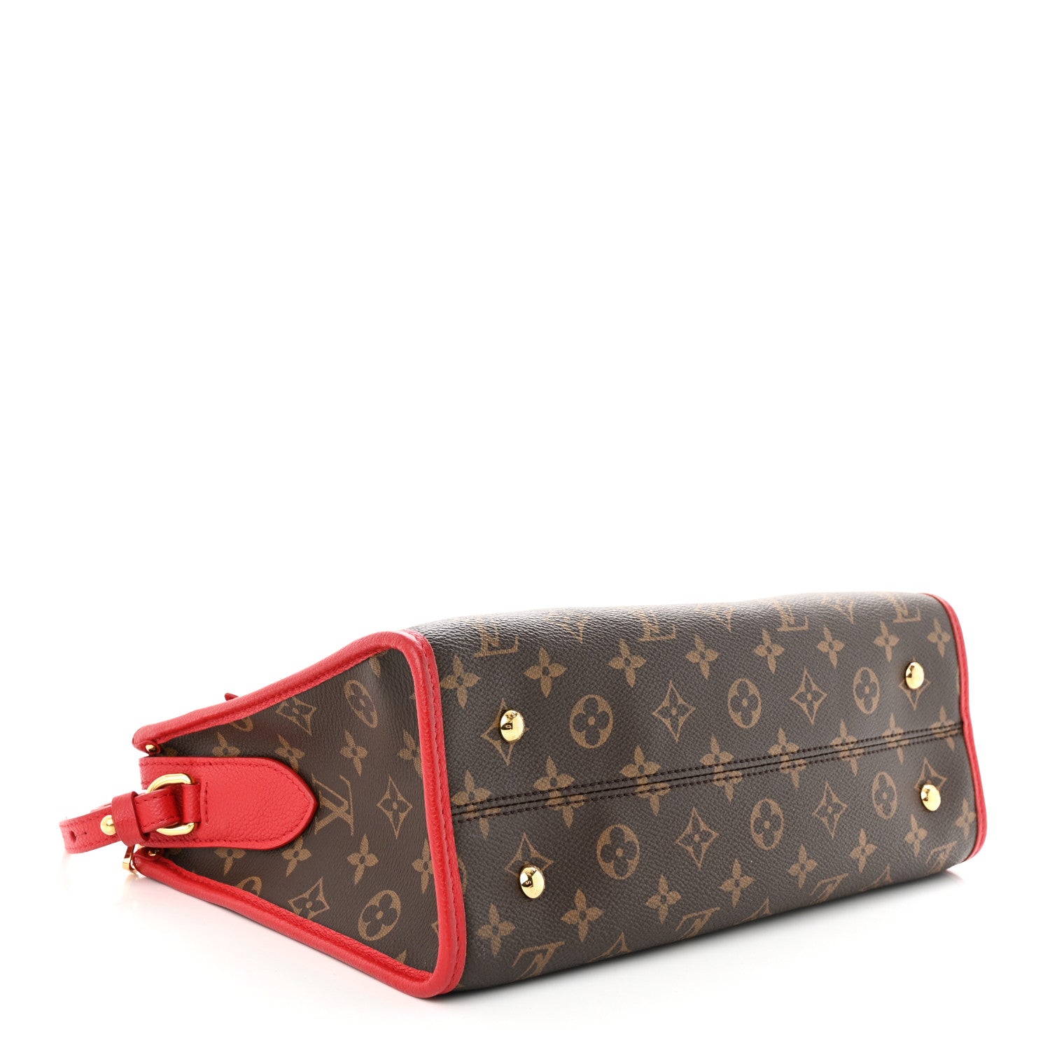 Louis Vuitton Monogram Popincourt PM Red 4 of 9