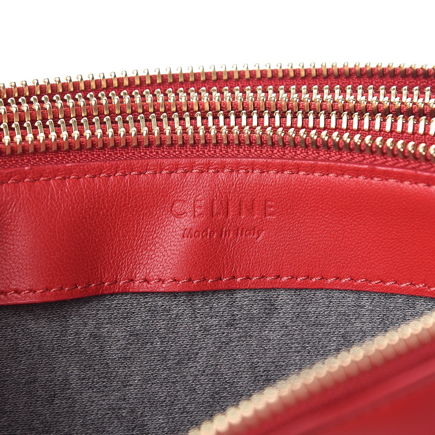 Lambskin Large Trio Crossbody Bag Red