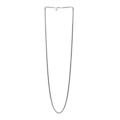 David Yurman Sterling Silver 14K Yellow Gold 5mm Box Chain Necklace 32" 3 of 6