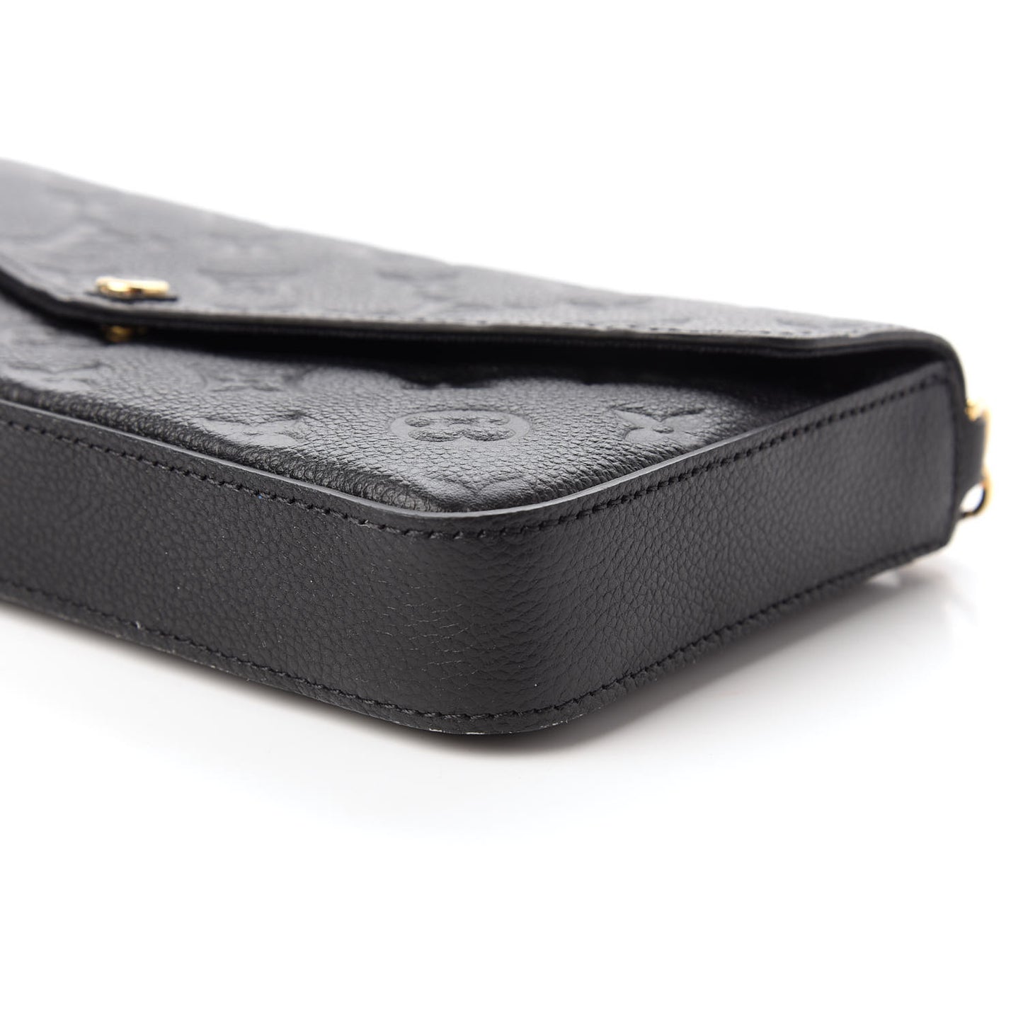 Empreinte Pochette Felicie Chain Wallet Black