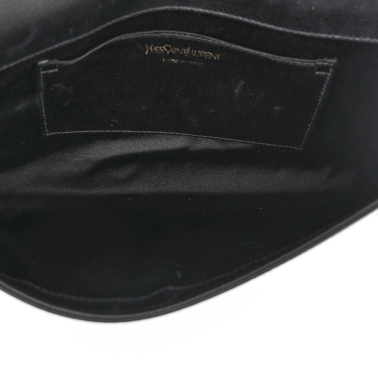 Calfskin Monogram Large Belle De Jour Clutch Black