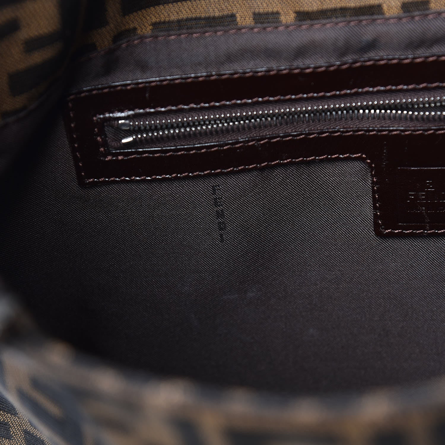 Fendi Zucca Shoulder Bag Tobacco 10 of 11