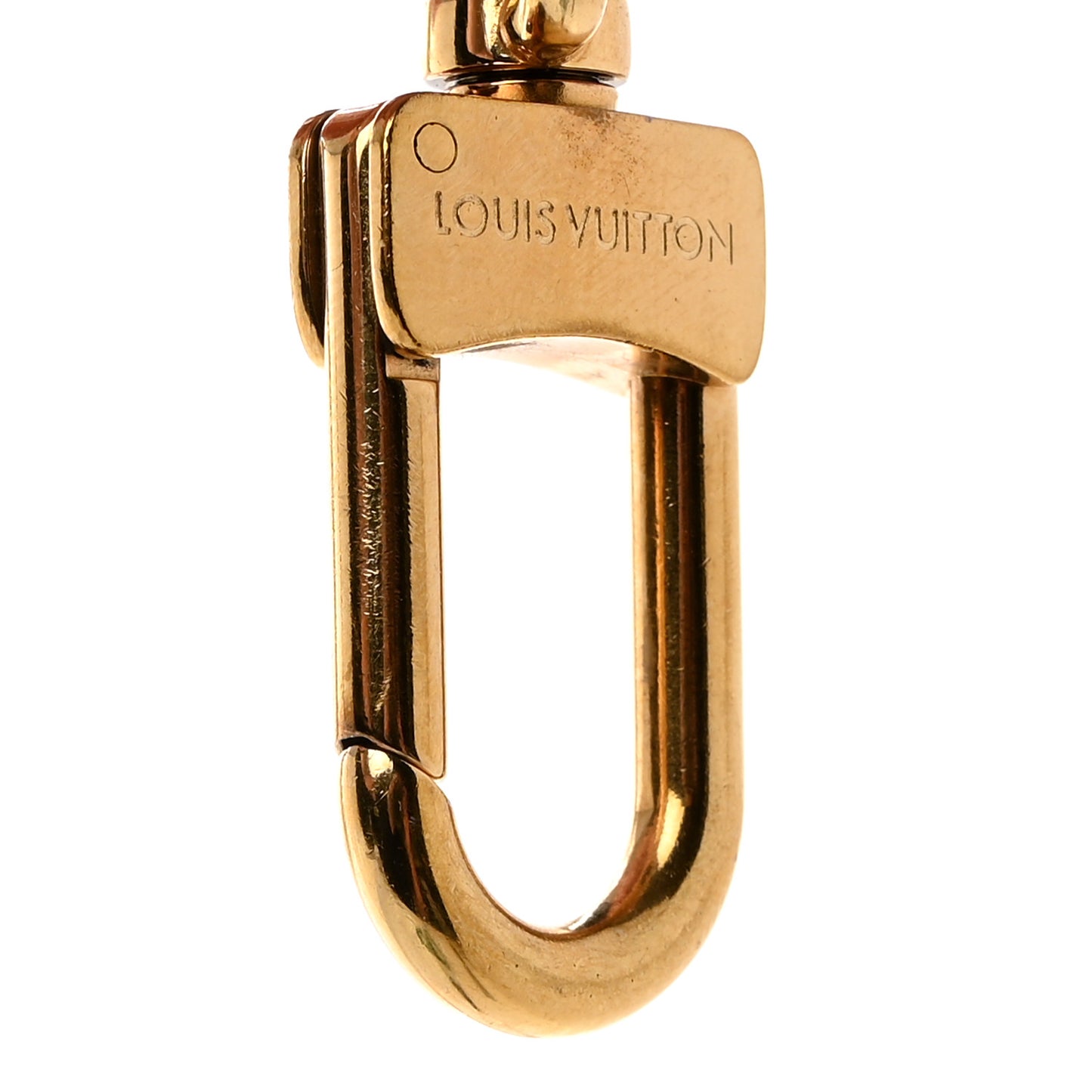 Artsy Key Ring Holder Gold