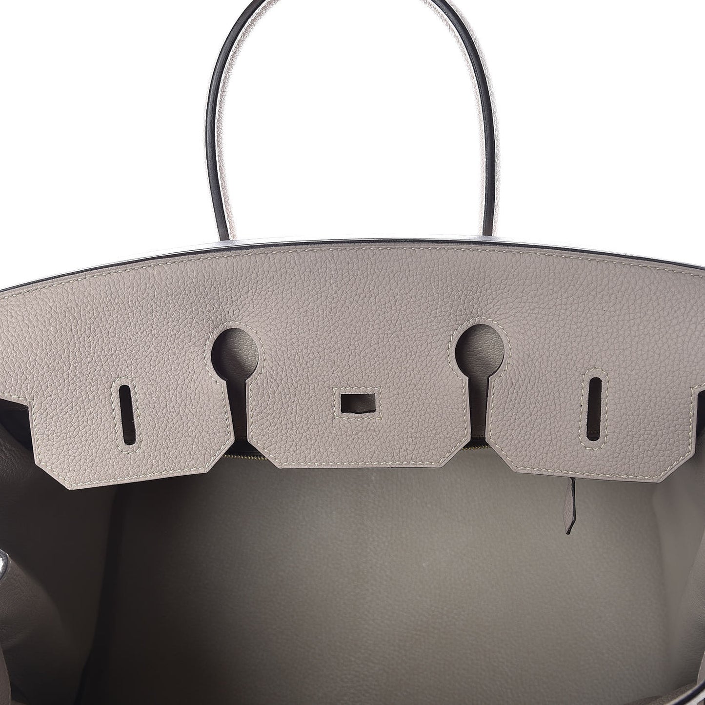 Togo Birkin 35 Gris Tourterelle