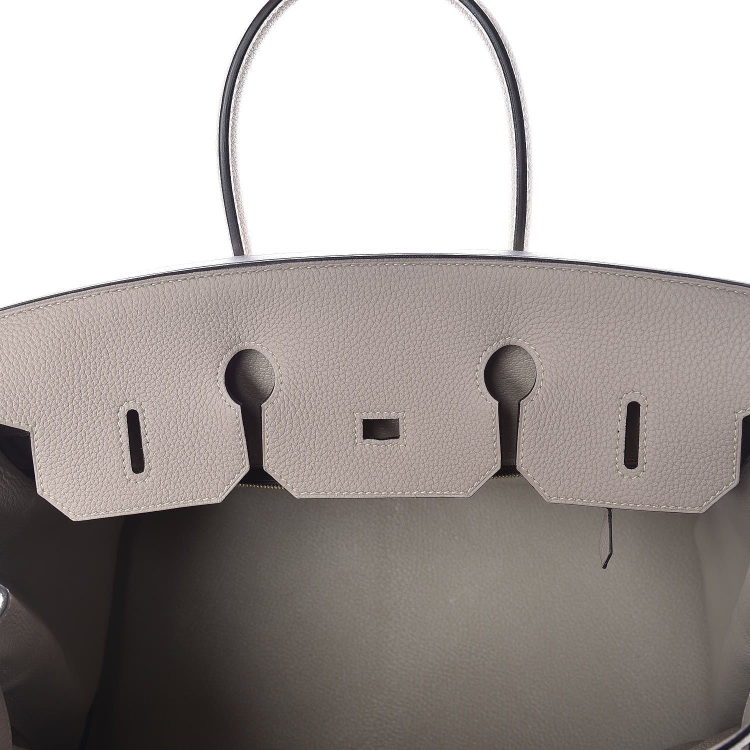 Hermes Togo Birkin 35 Gris Tourterelle 13 of 34
