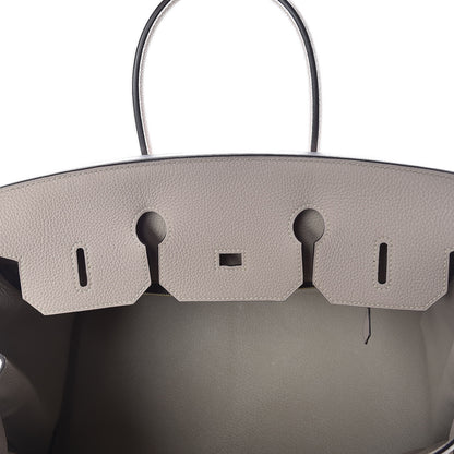 Hermes Togo Birkin 35 Gris Tourterelle 13 of 34